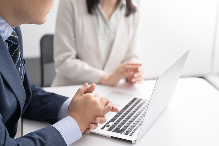 Web会社との打ち合わせ